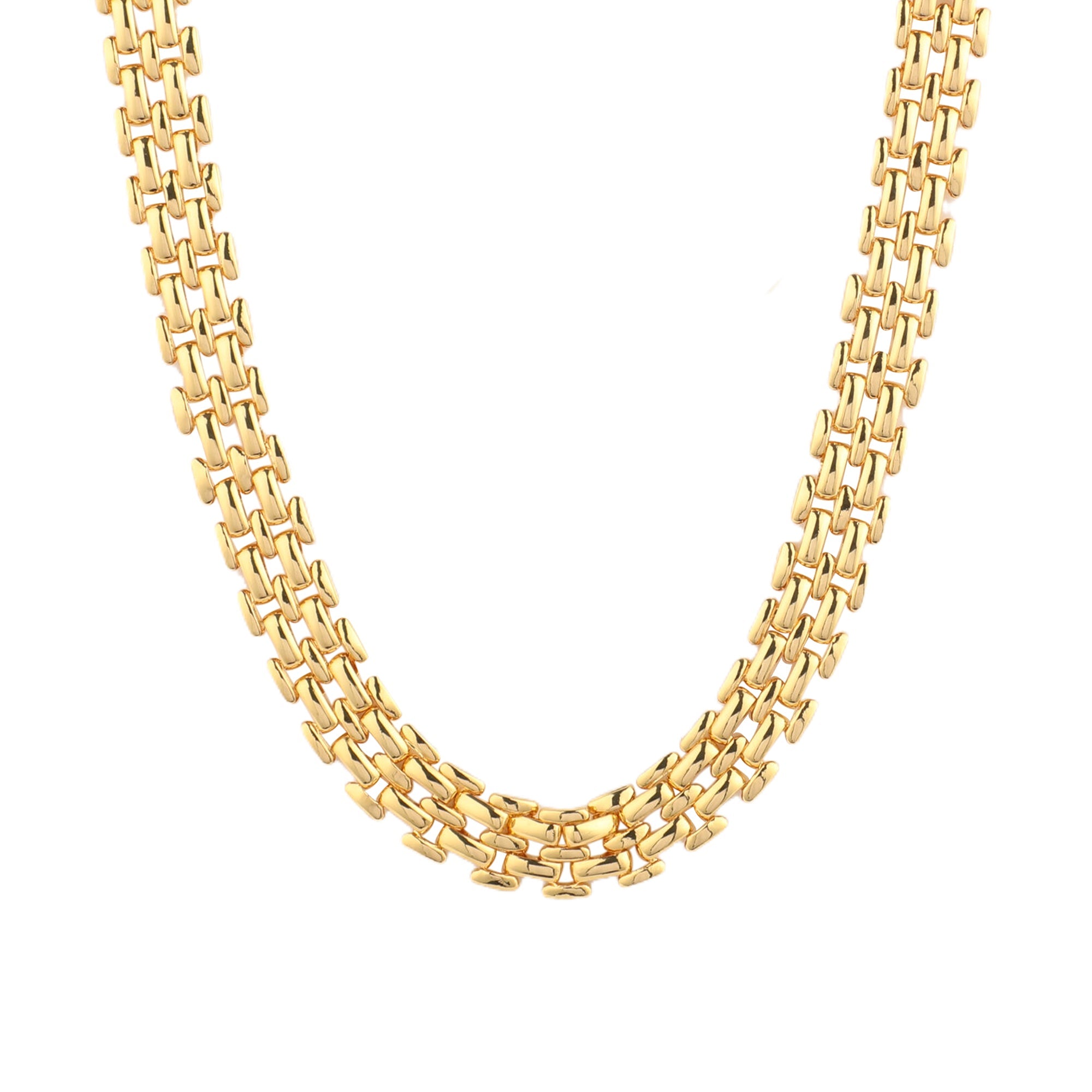 Gold Panther Chain Necklace - toutjewellery