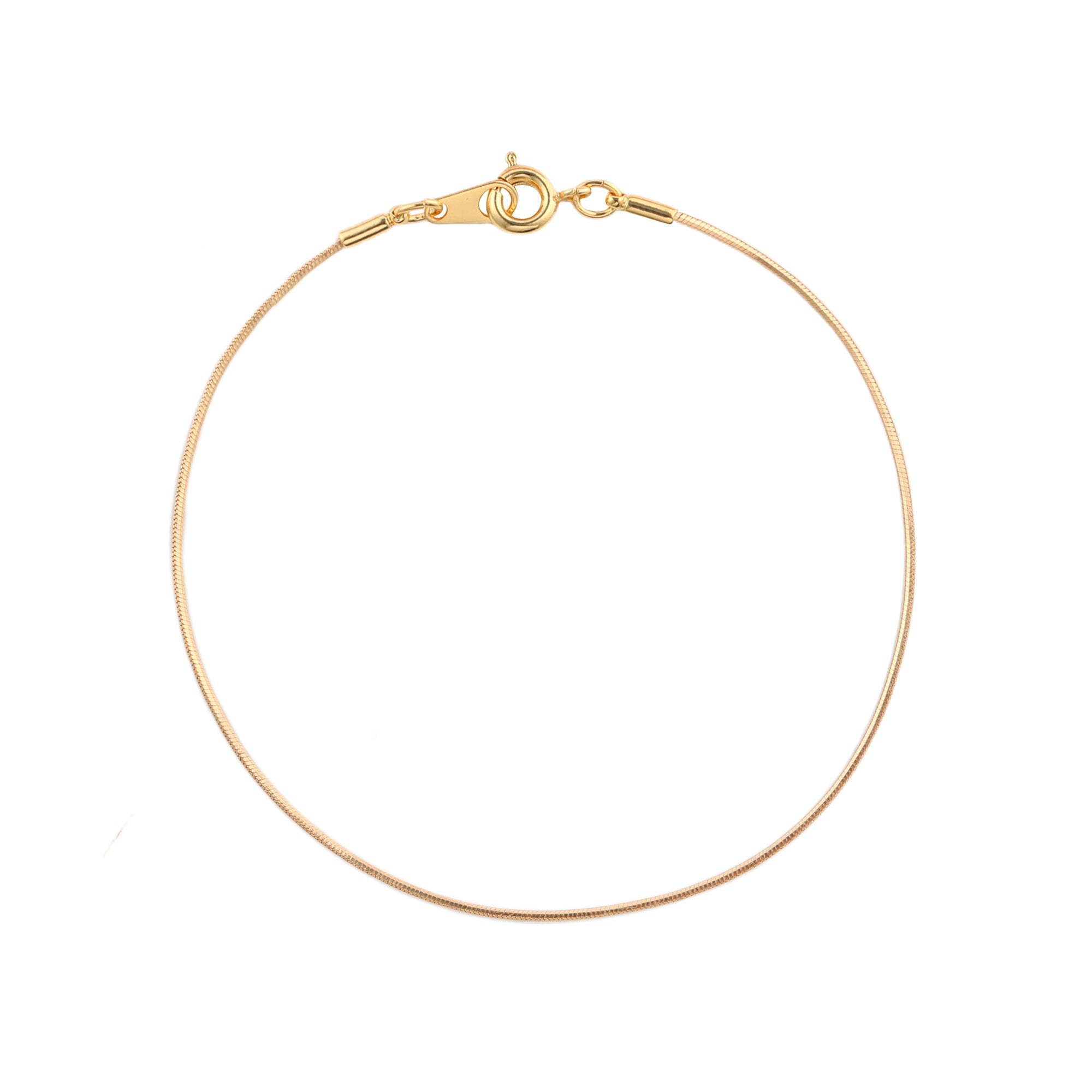 Snake Chain Bracelet in Gold - toutjewellery