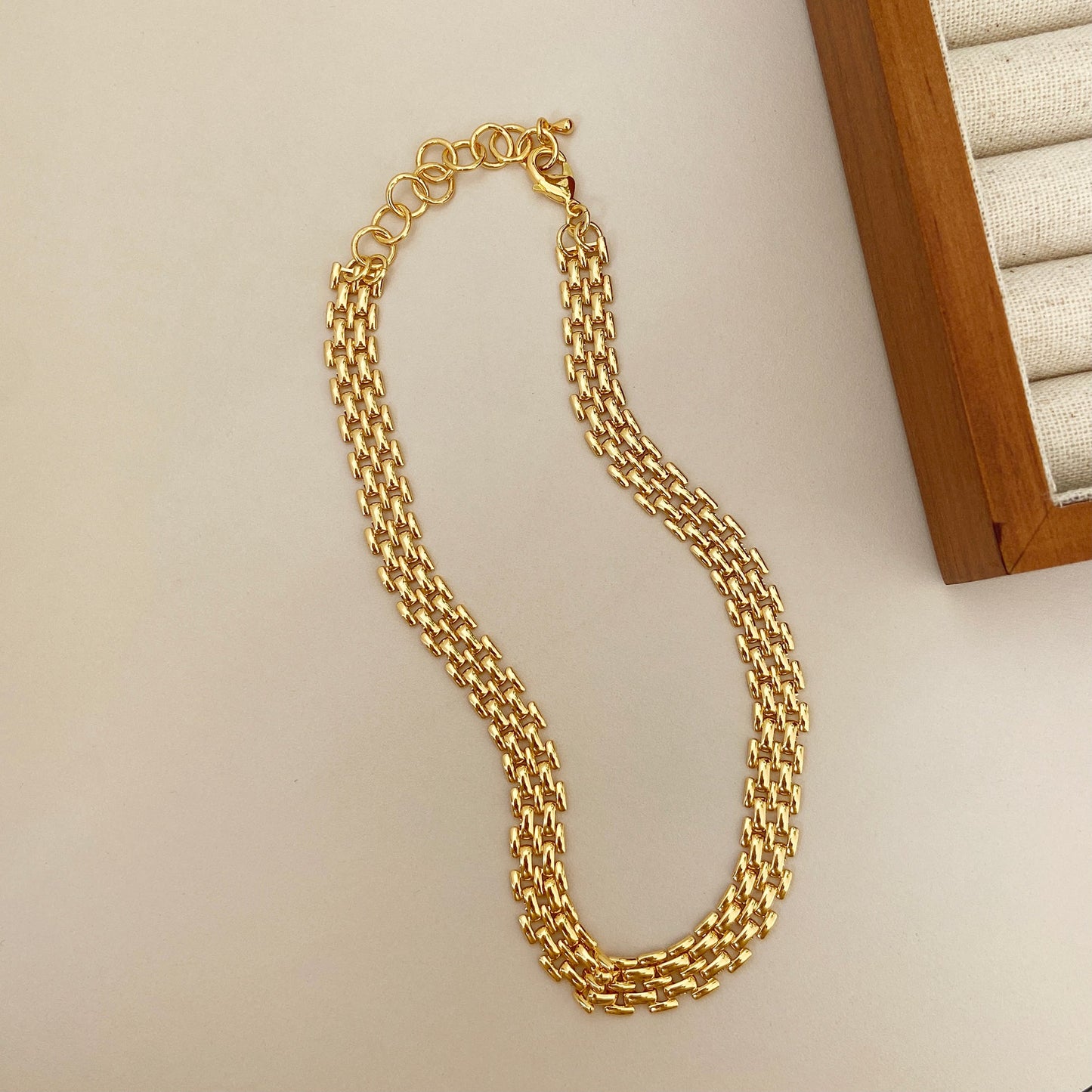 Gold Panther Chain Necklace - toutjewellery