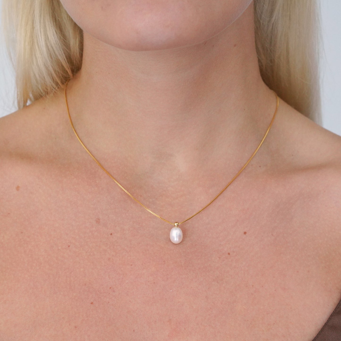 Freshwater Pearl Pendant Necklace - toutjewellery